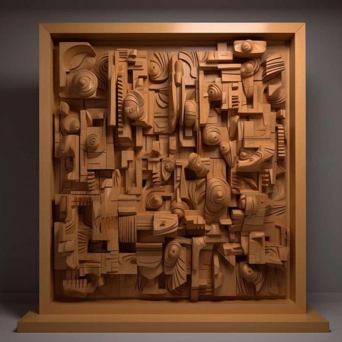 نموذج ثلاثي الأبعاد لآلة CNC 3D Art 